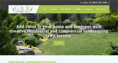 Desktop Screenshot of gandrcontracting.com